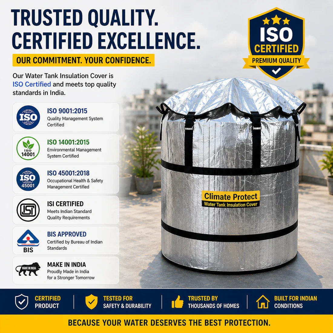 Climate Protect Water Tank™ Insulation Cover