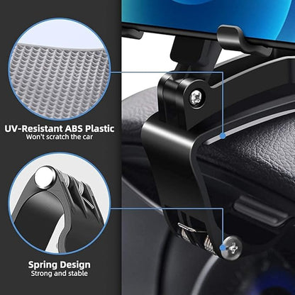 Universal Car Phone Holder Upgraded 360° Rotatable for Dashboard