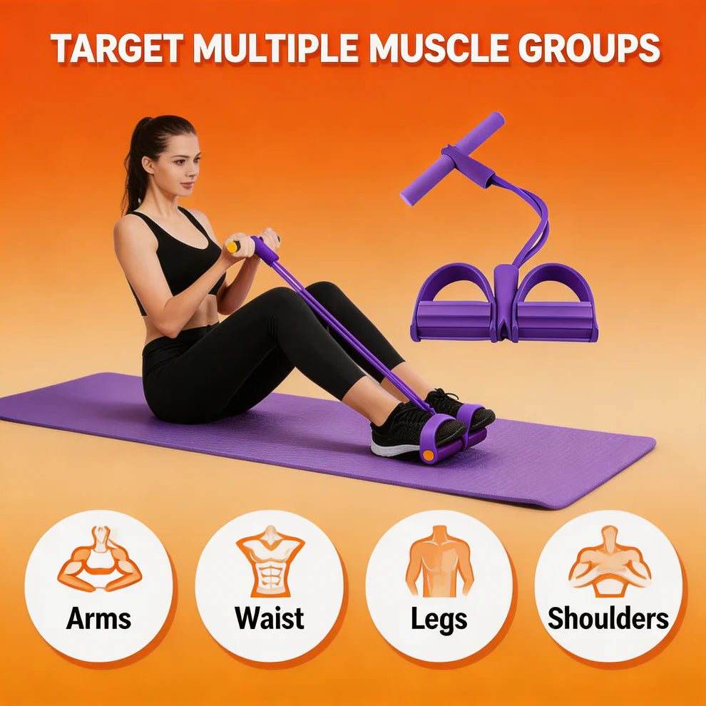 Yoga Pedal Puller Resistance Band Fitness Equipment